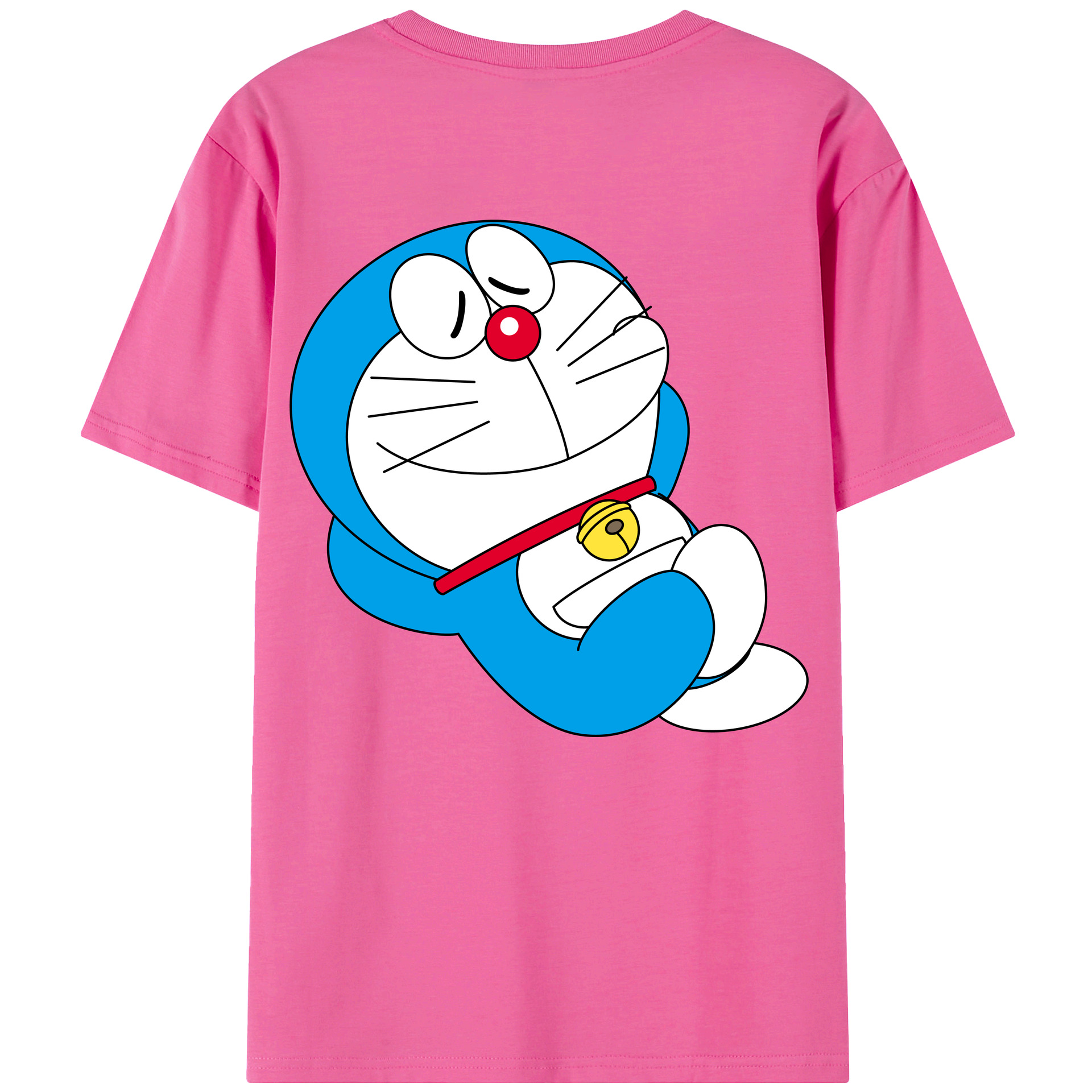 （画像用） ドラえもん Doraemon レディース半袖Tシャツ(バックプリント)